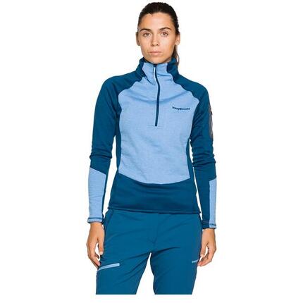 Jersey para Mujer Trangoworld Brenta Azul/Azul/Gris