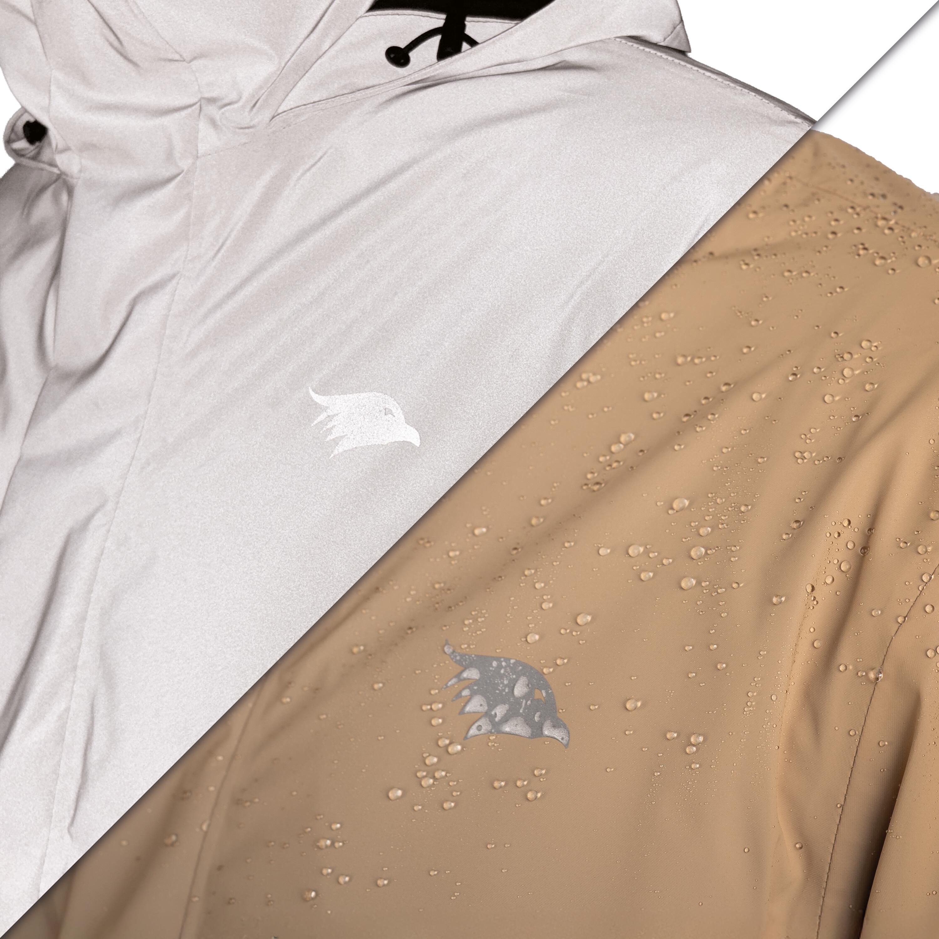 Veste 3-en-1 homme imperméable et réfléchissante avec polaire amovible 2/7
