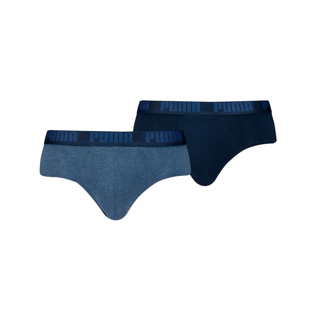 PUMA Everyday Briefs 2 Pack - Men's Midi Fit Cotton Blend