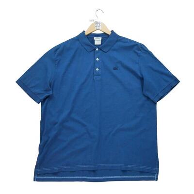 Tweedehands - korte mouw heren polo donkerblauw - als nieuw