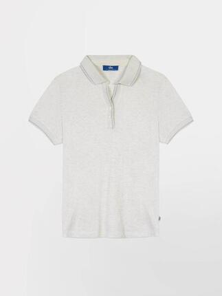 Polo manches courtes femme ADINAPOL Arctique, 98% coton