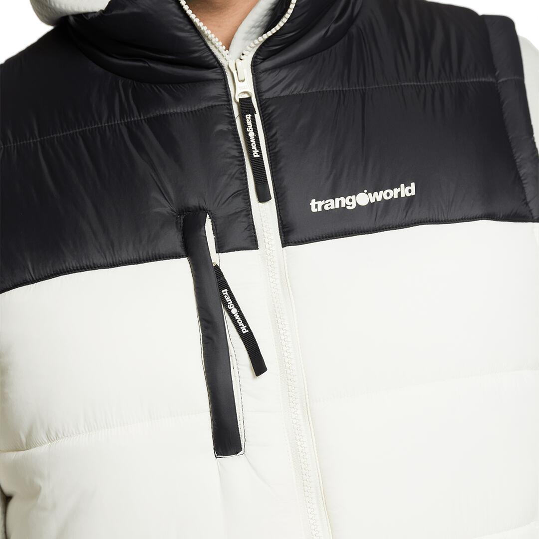 Chaleco para Hombre Trangoworld Warren Blanco/Negro 5/5