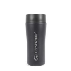 Mug isotherme Lifeventure One Touch 350 ml inox noir double paroi