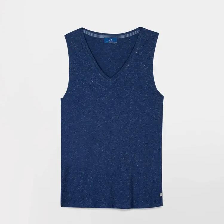 Women's Navy Vest Top TBS ADINADEBP