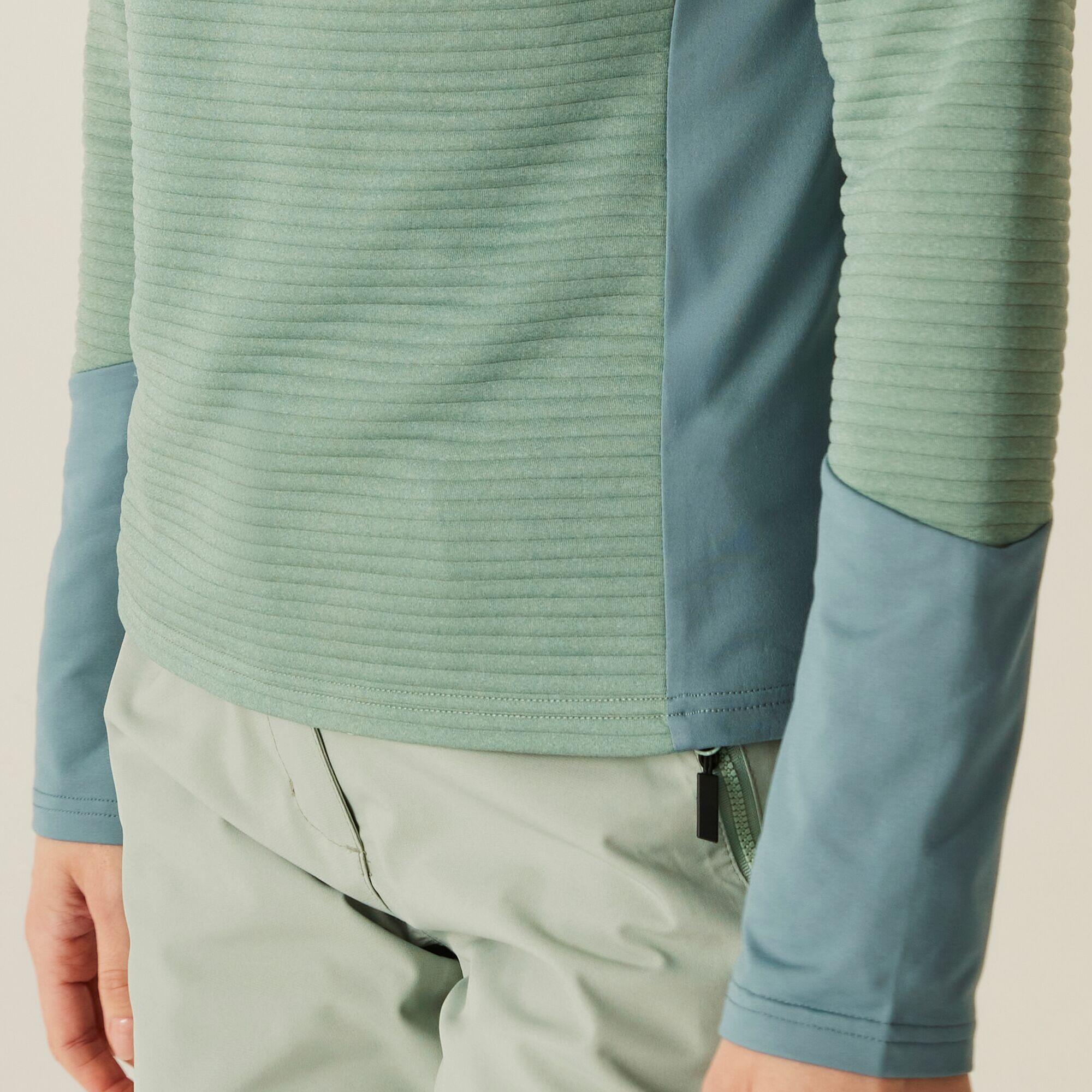 Couche intermédiaire femme Iced Core zippée 1/4 avec tissu extensible 5/6