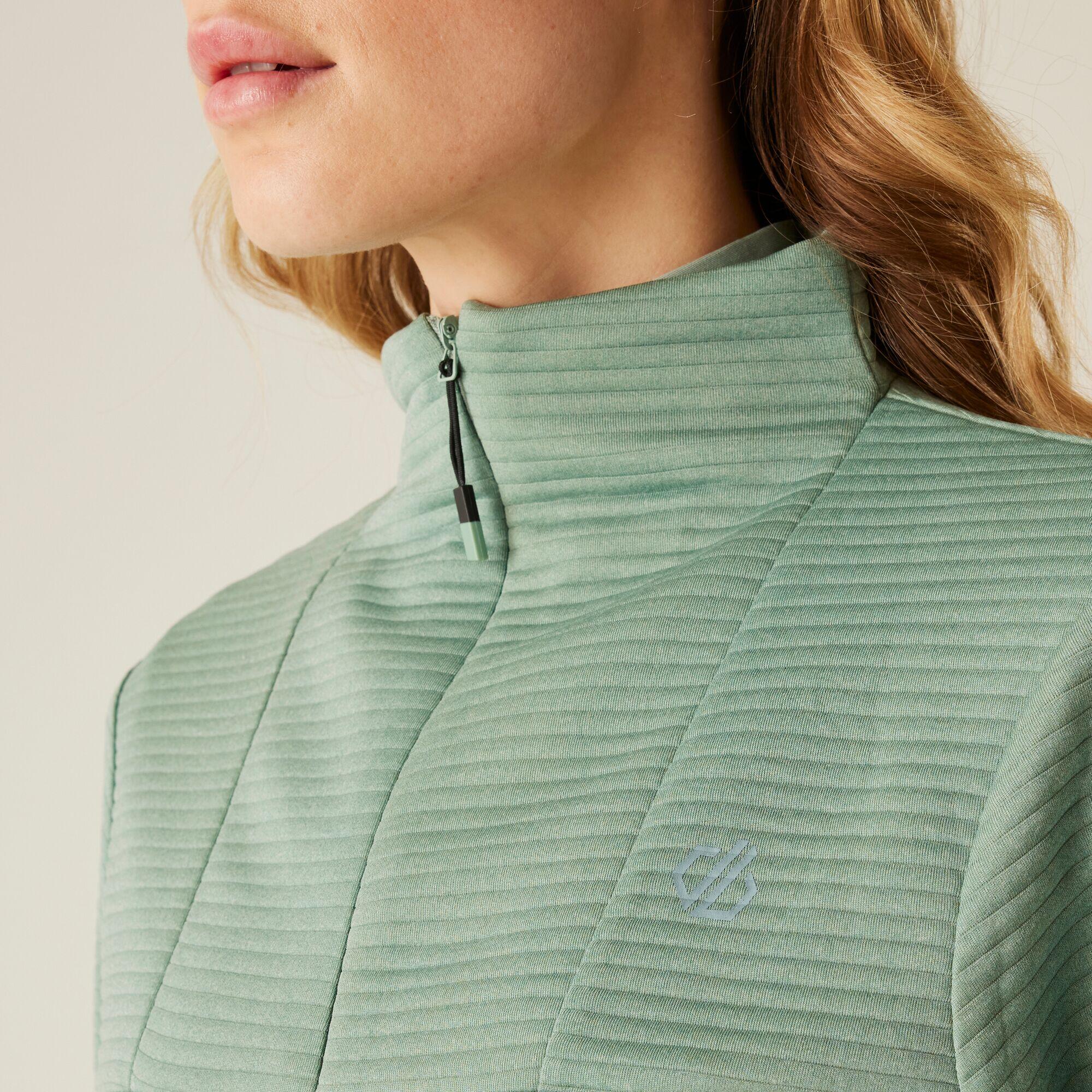 Couche intermédiaire femme Iced Core zippée 1/4 avec tissu extensible 6/6