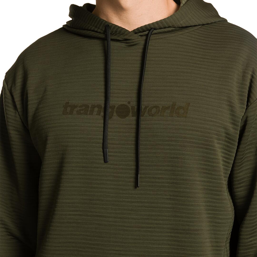 Sudadera para Hombre Trangoworld Oxley Verde 3/4