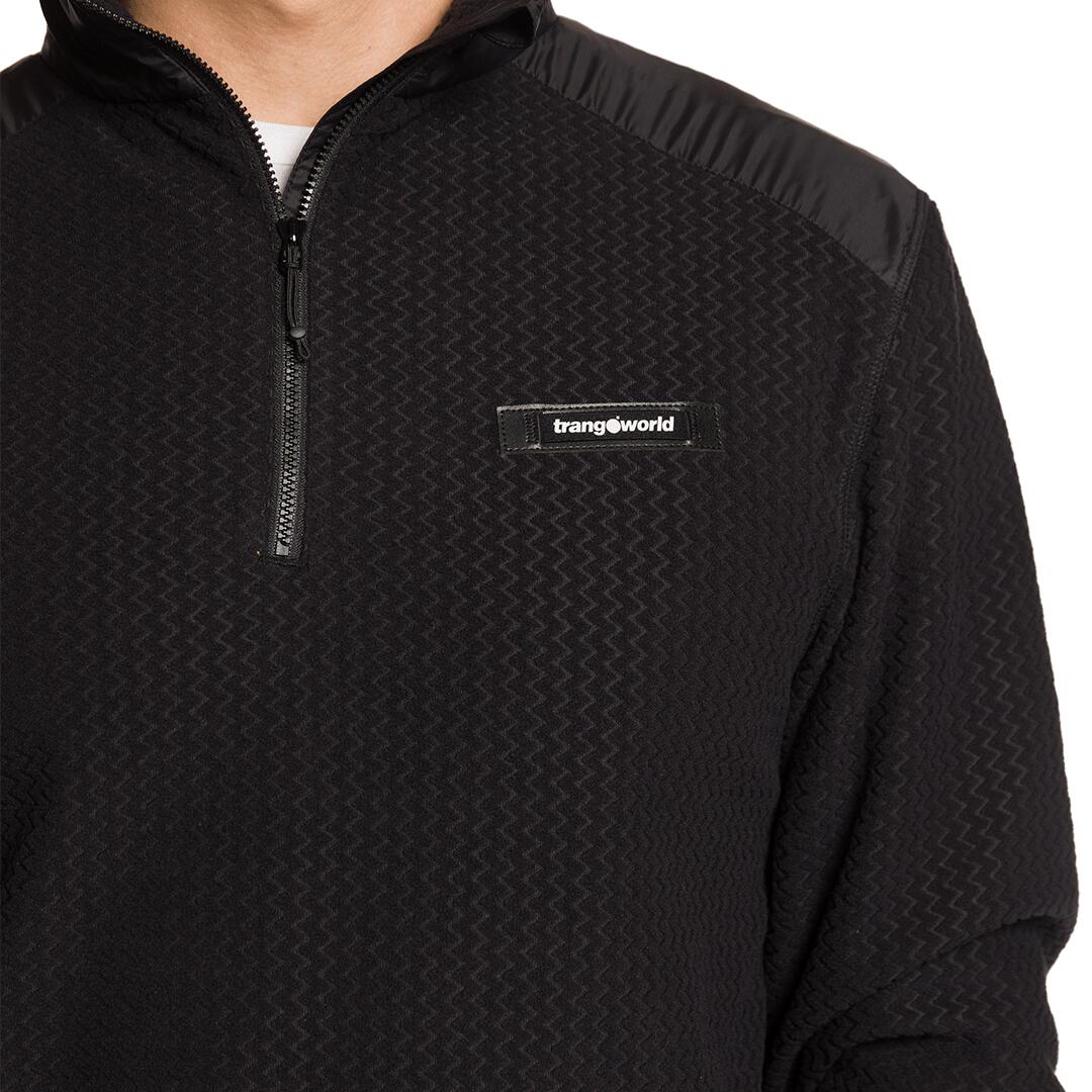 Jersey para Hombre Trangoworld Piercy Negro/Negro 3/4