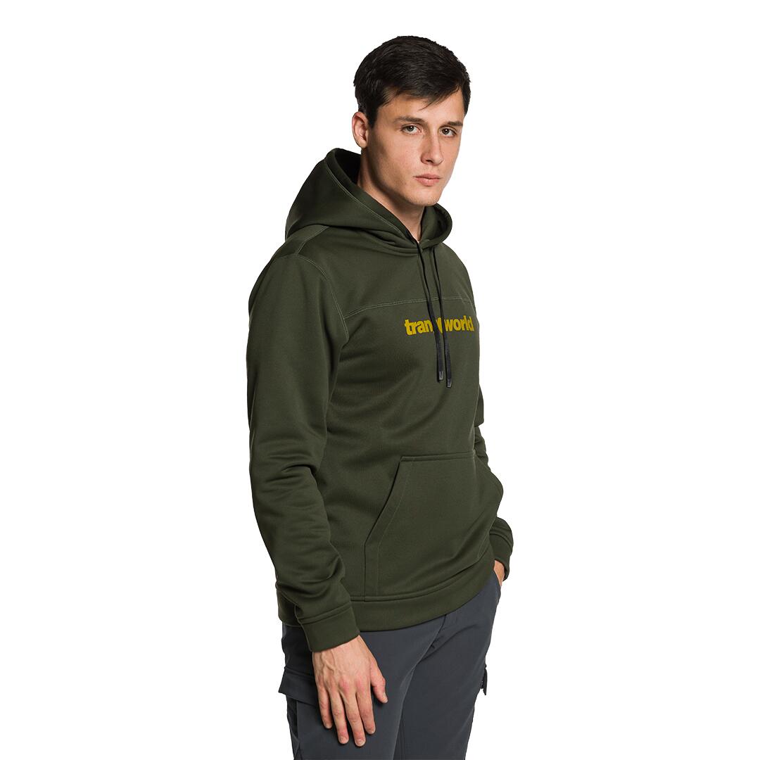 Sudadera para Hombre Trangoworld Login v02 Verde 3/4