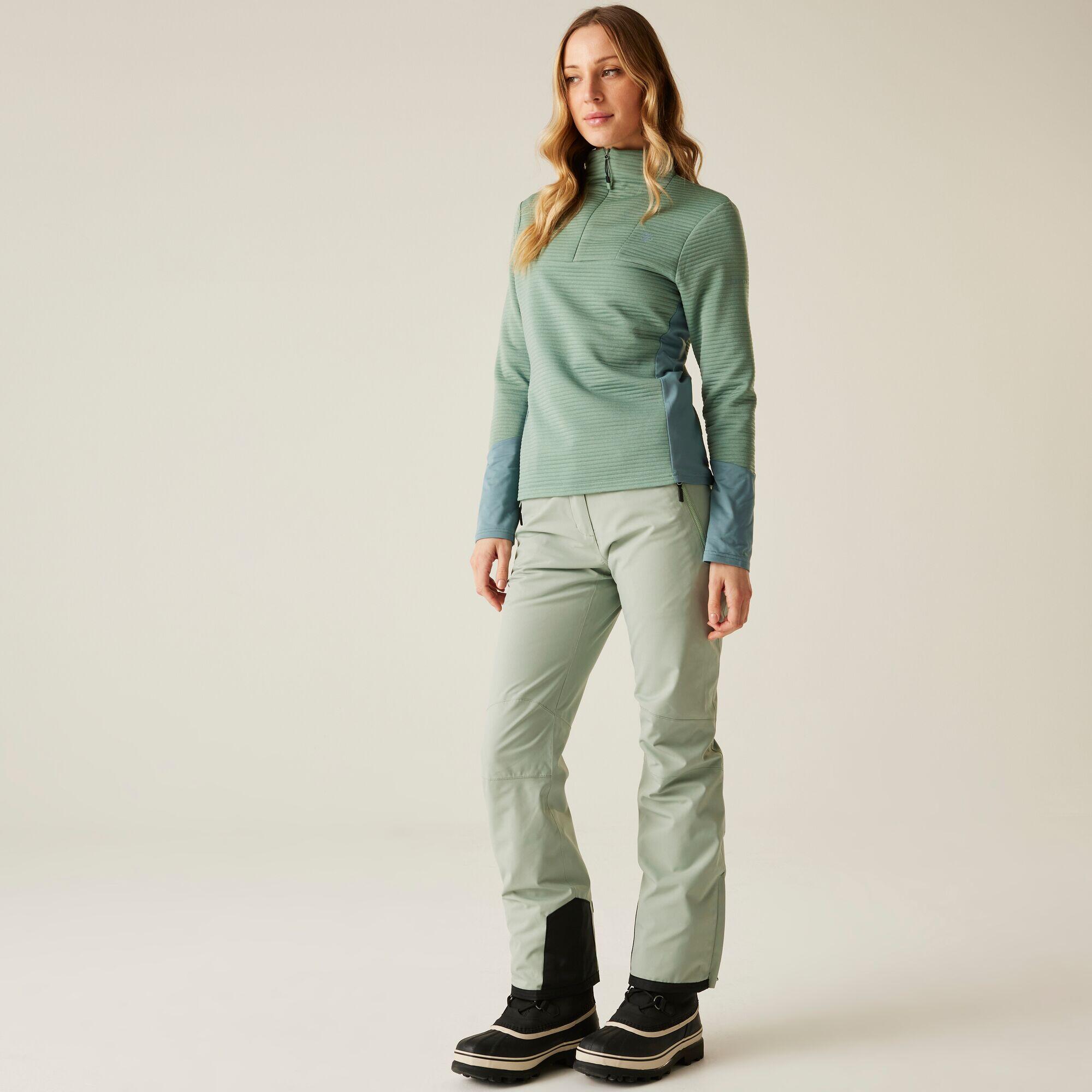 Strato Intermedio Isolante da Donna Iced Core con Mezza Zip 3/6