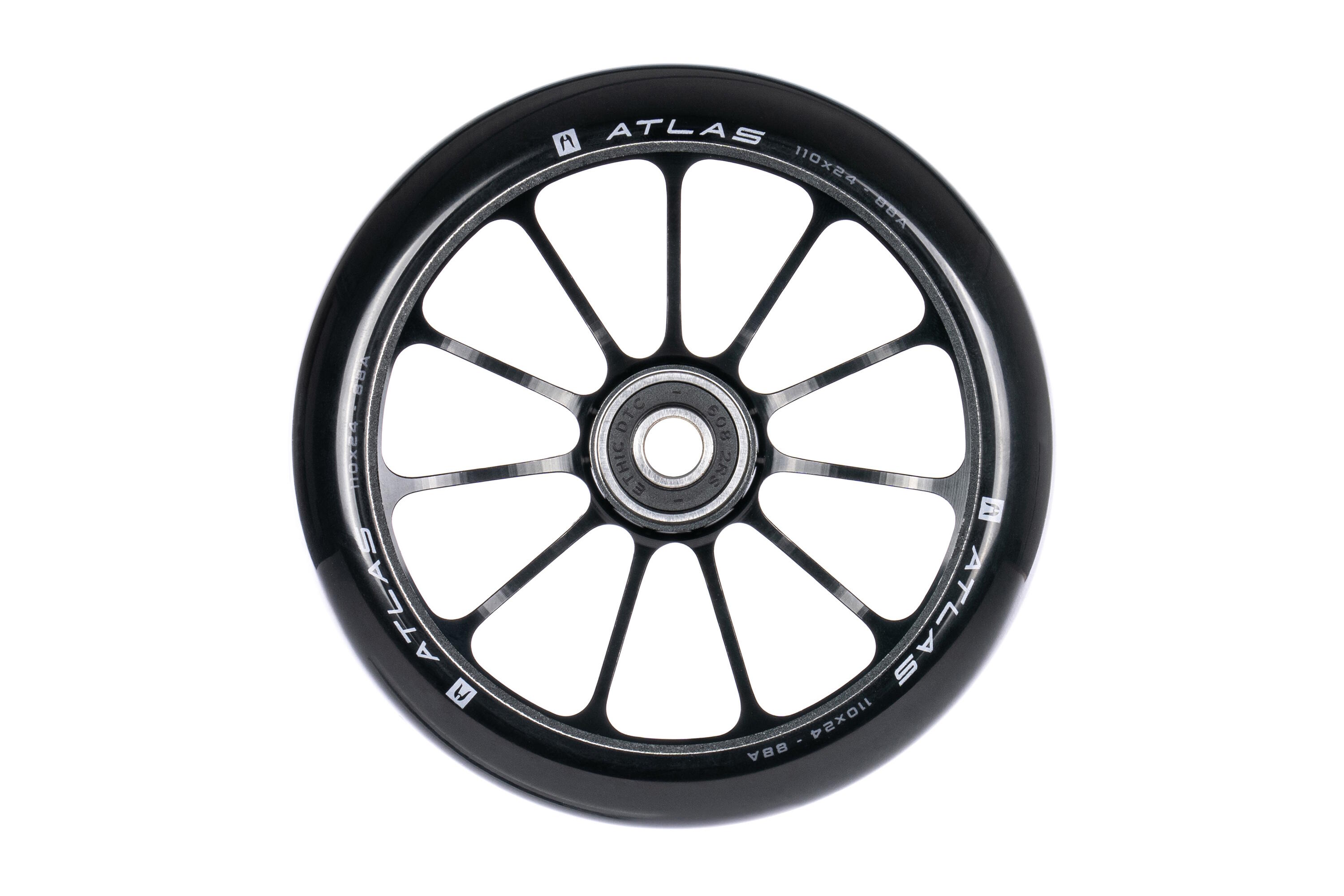ETHIC DTC Roda de Trotinete | Atlas (x1) | Preto | 110mm | Ethic DTC