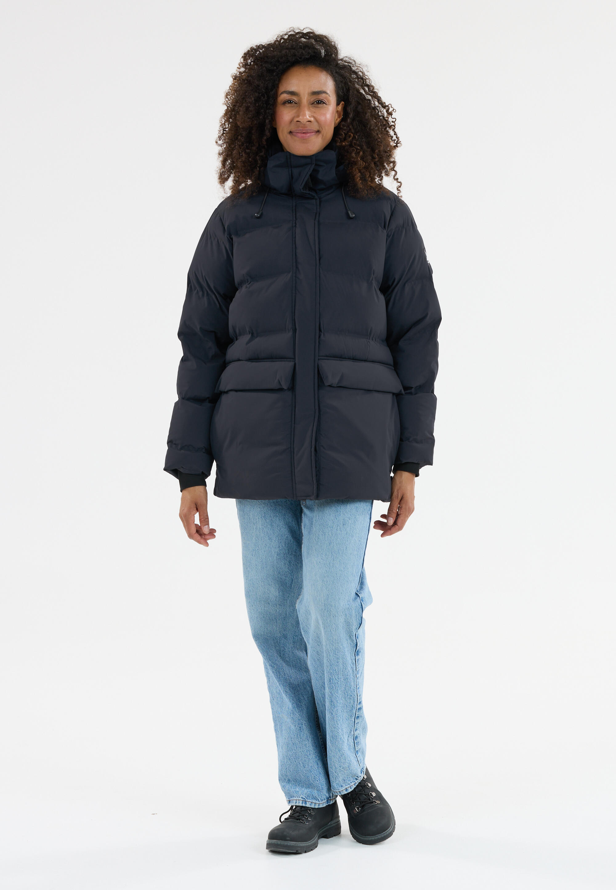 Plumífero con capucha de mujer Whistler Creed CFT 3/5