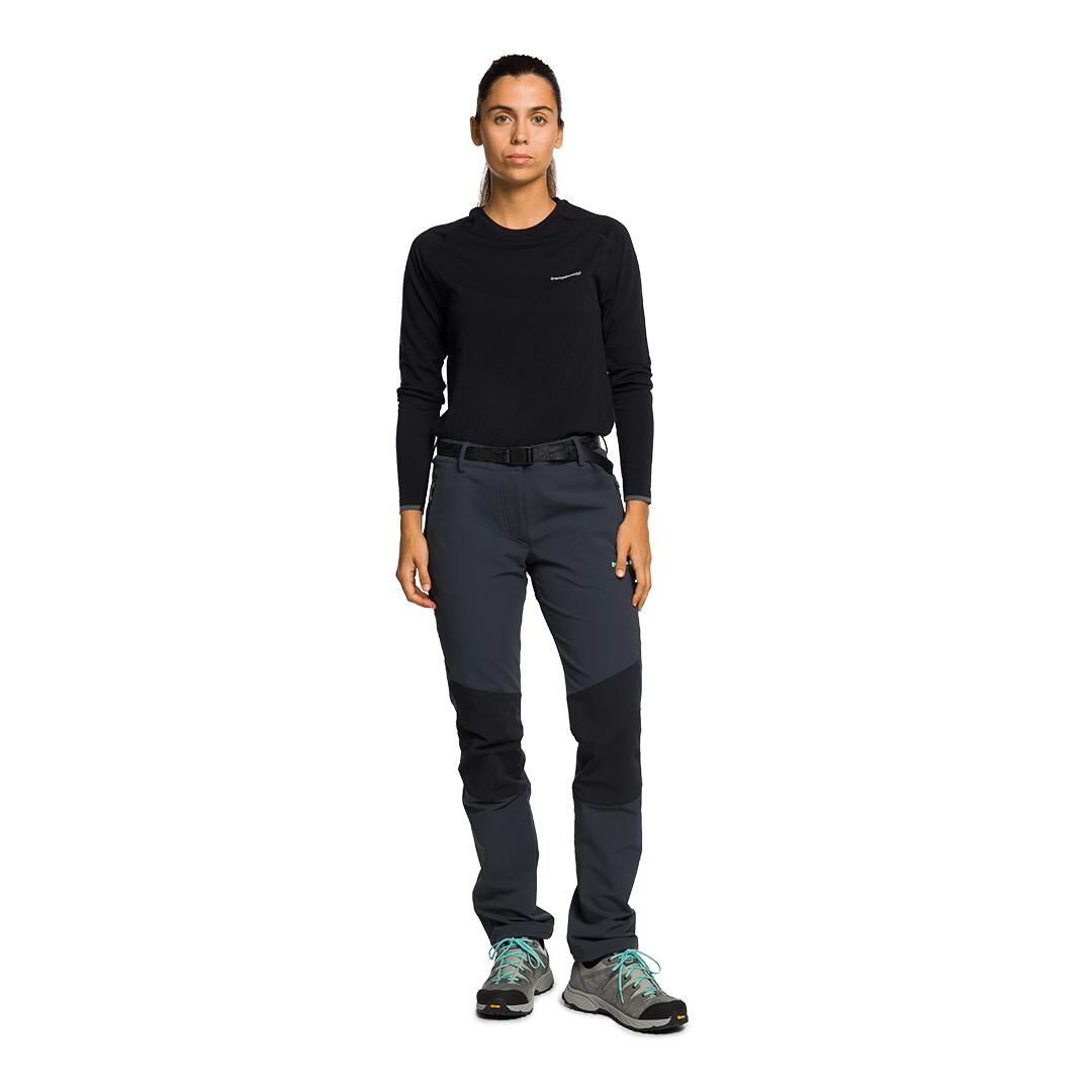Pantalón para Mujer Trangoworld Dunai v02 Gris/Negro 6/6