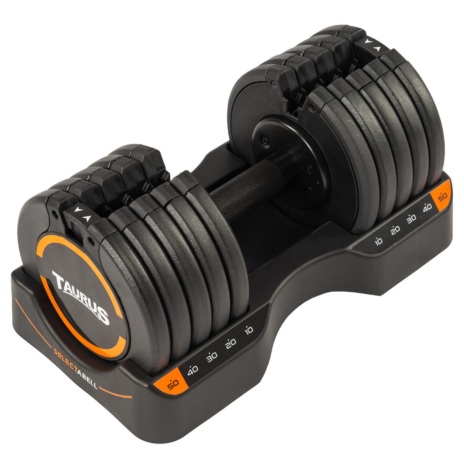 Taurus Selectabell Haltère Réglable 4,5 à 22,5 kg – 1 Haltère 4/4