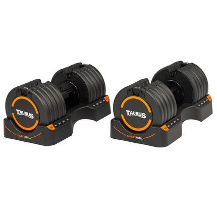 Taurus Selectabell Haltère Réglable 4,5 à 22,5 kg – 1 Haltère
