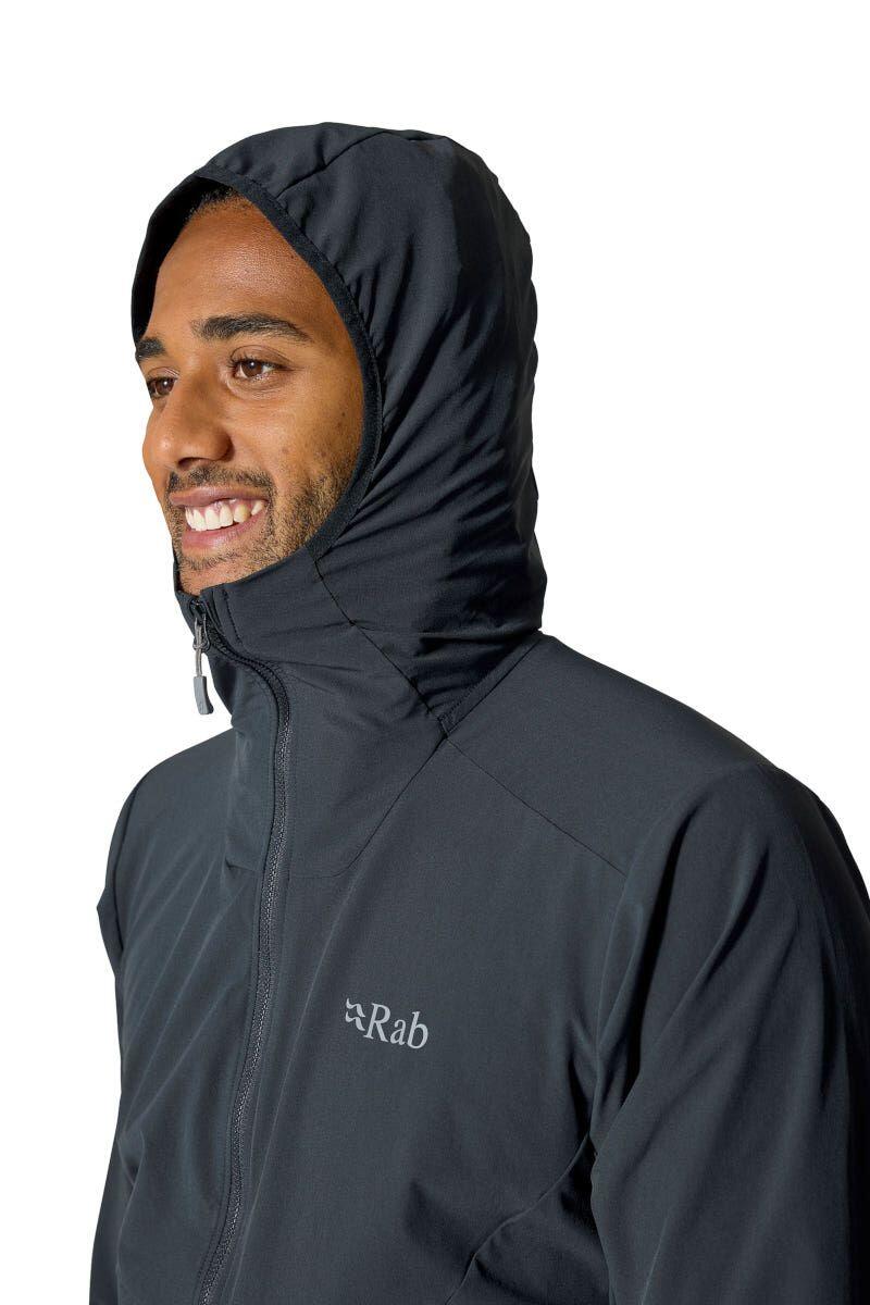 Kurtka softshell męska Borealis Hoody ciemny grafit 3/6