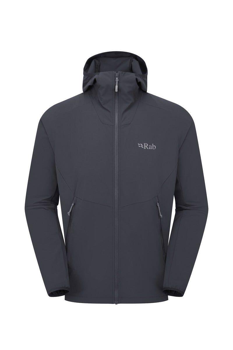 Kurtka softshell męska Borealis Hoody ciemny grafit 2/6