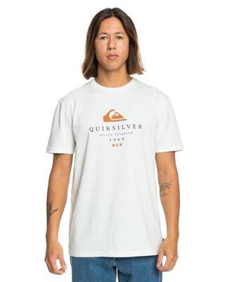 T-shirt first fire weiss heren
