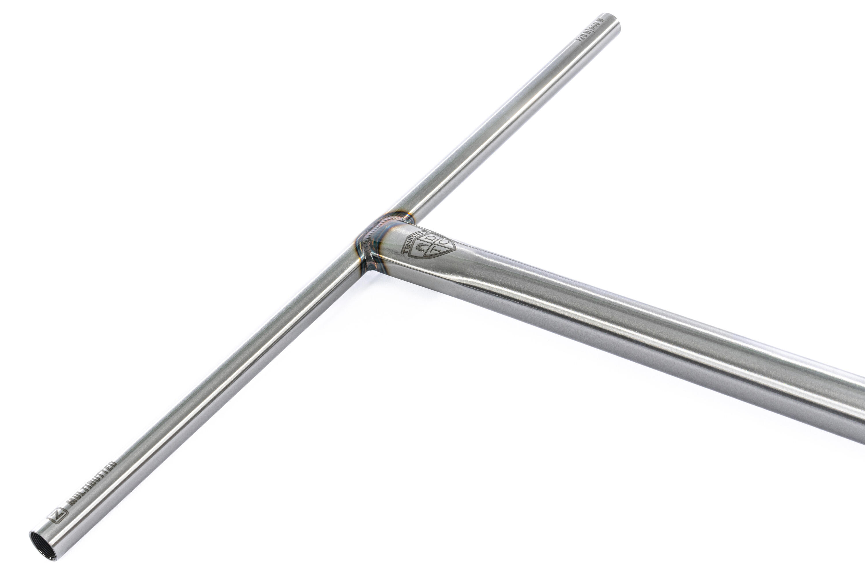 Guidon Trottinette - Bar Tenacity V2 620mm - Couleur Raw - Ethic Dtc 3/4