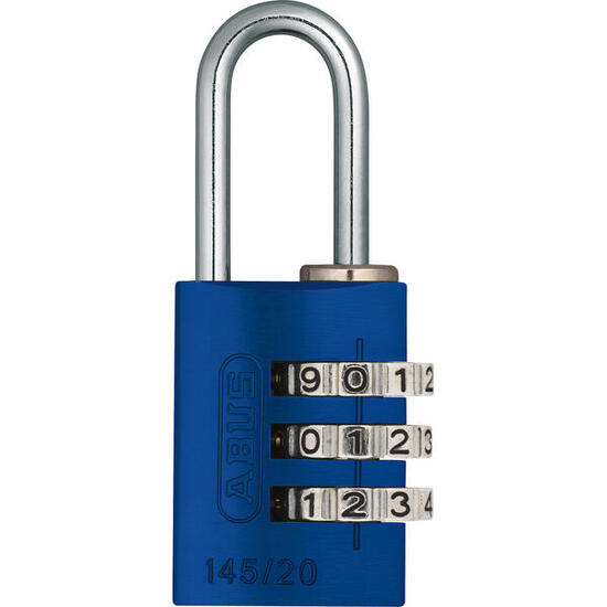 Blister met combinatie hangsloten Abus