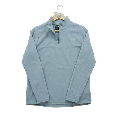 Second life - Damen TNF Grau Fleece Pullover - Wie neu