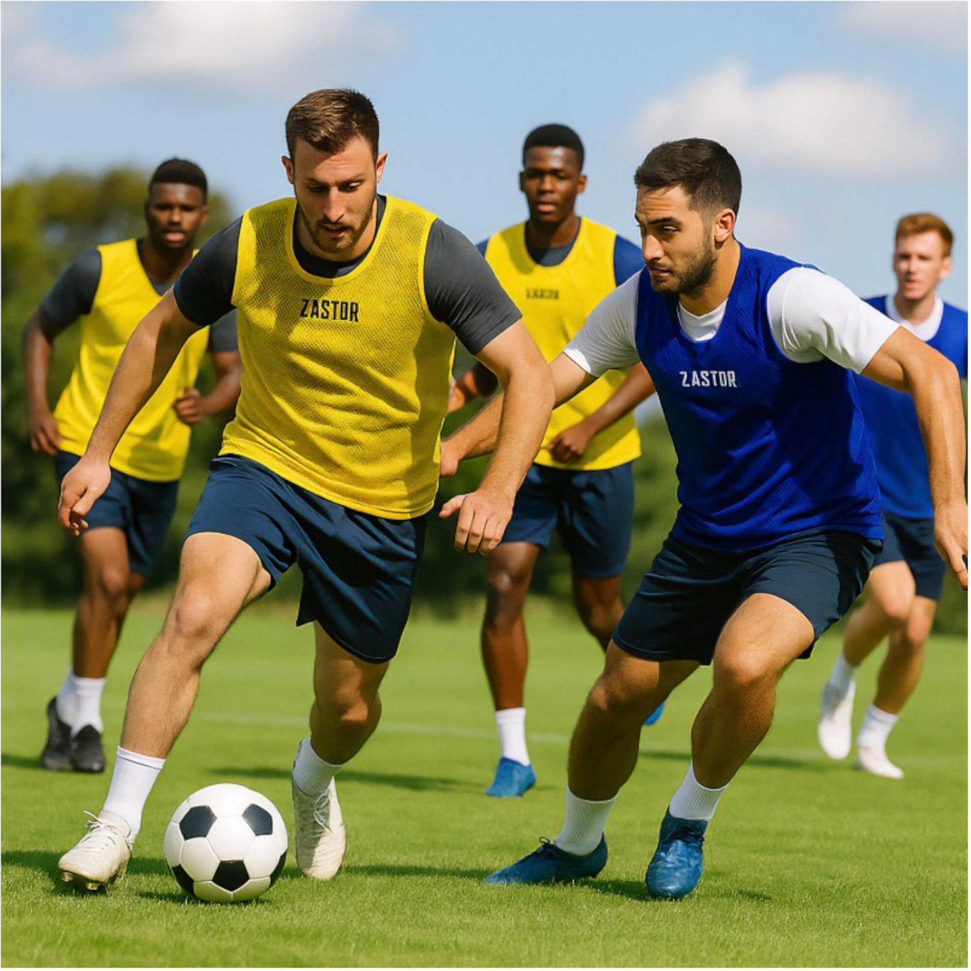 Babete de treino FORZA Royal tamanho M 3/4