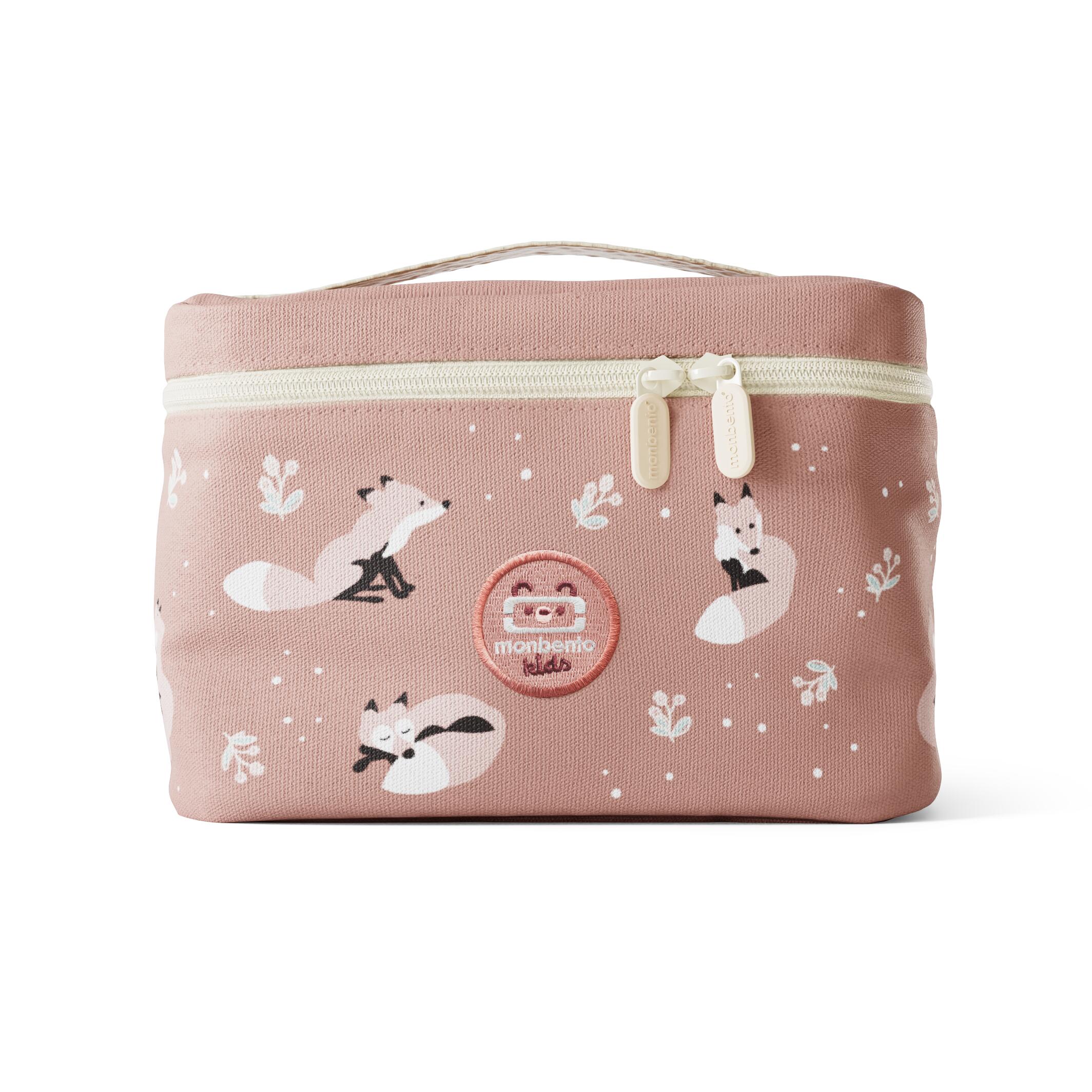 Sac Isotherme Enfant Bus Scolaire – 5,9L, Tissu Oxford Rouge, Double Compartiment, Pour école Et Pique-nique