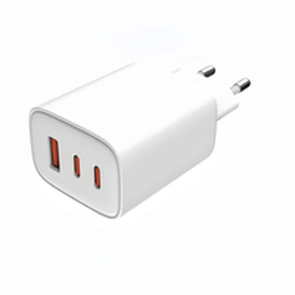 Chargeur mural LEOTEC LECSPH65W3W2 Blanc 4/4