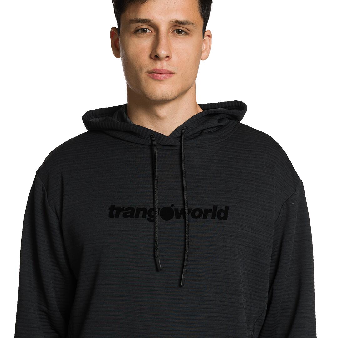 Sudadera para Hombre Trangoworld Oxley Negro 4/4