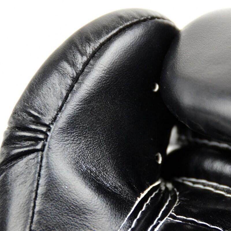 Guantoni da boxe Fairtex BGV14 – Microfibra – Bianco/Nero – 10 oz 5/7