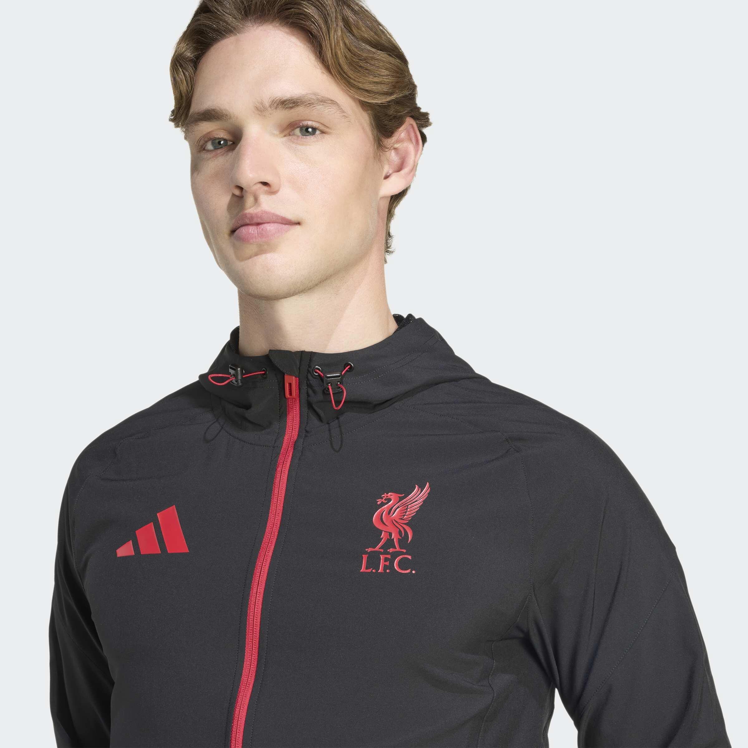 FC Liverpool Tiro 25 Competition Vis Tech Travel Jacke 7/7