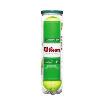 X4 Balles de Tennis Jaune Wilson Starter Play