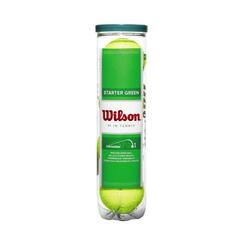 X4 Balles de Tennis Jaune Wilson Starter Play