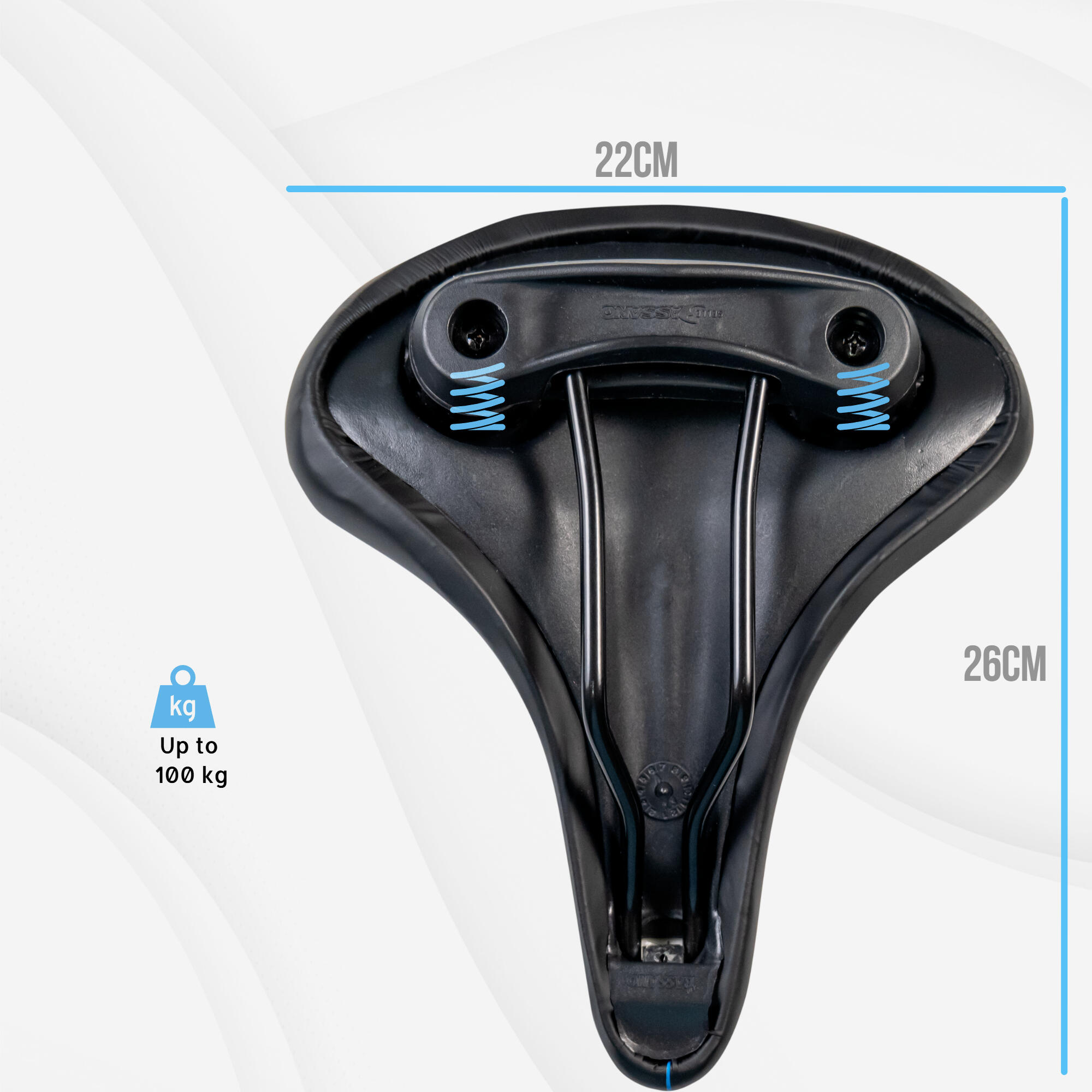 GADISTA Francia, Sella ASTRID - Confortevole, made in ITALIA - Tecnologia 3ZONES 5/6