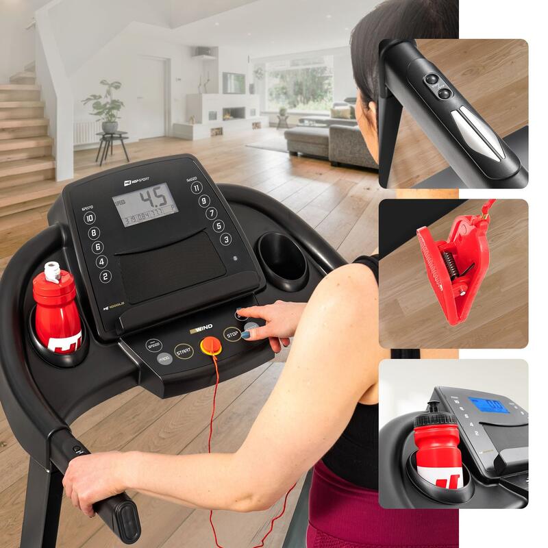 Banda de alergare electrică Hop-Sport Wind