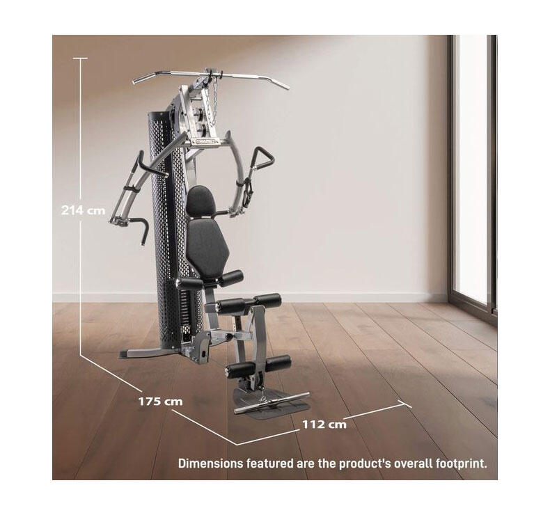 Appareil à charges guidées MWM8307 Premium - Dossier à 4 positions 2/6