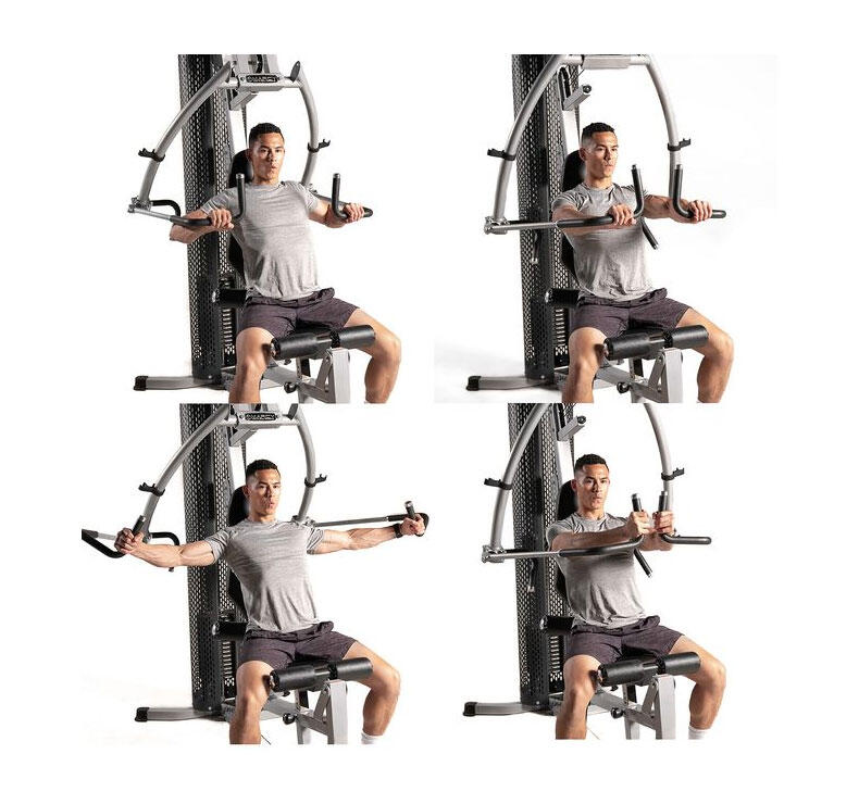 Appareil à charges guidées MWM8307 Premium - Dossier à 4 positions 6/6