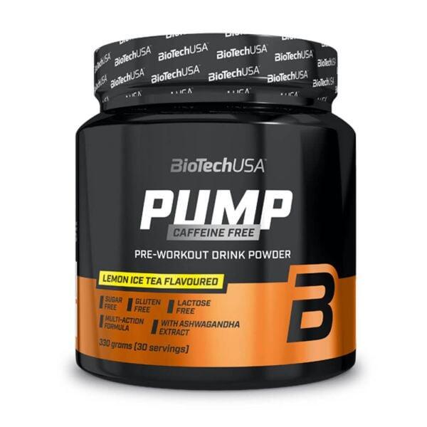 BIOTECHUSA Pump Senza Caffeina - 330g Tè Al Limone Biotech USA