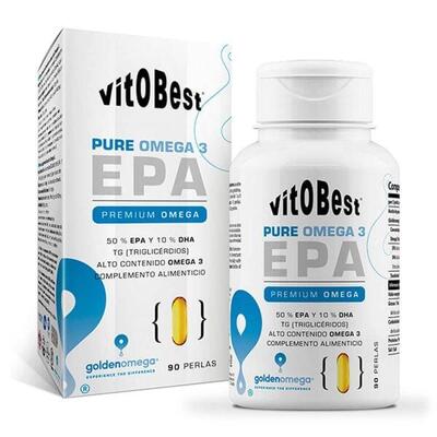 Pure omega 3 epa - 90 vloeibare capsules vitobest