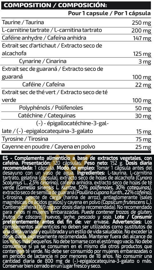 Thermo r8 - 120 capsules de IO.Genix 2/3