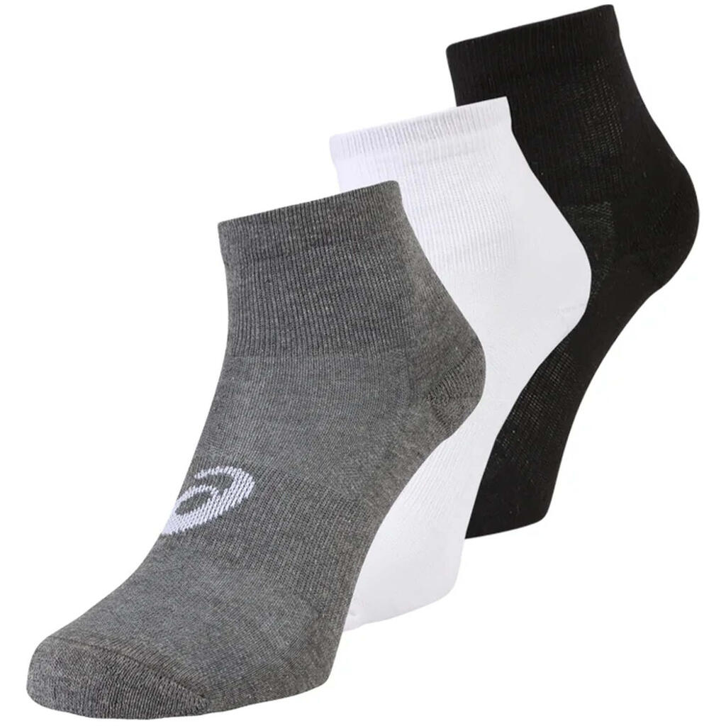 3-pack Of Asics Quarter Socks