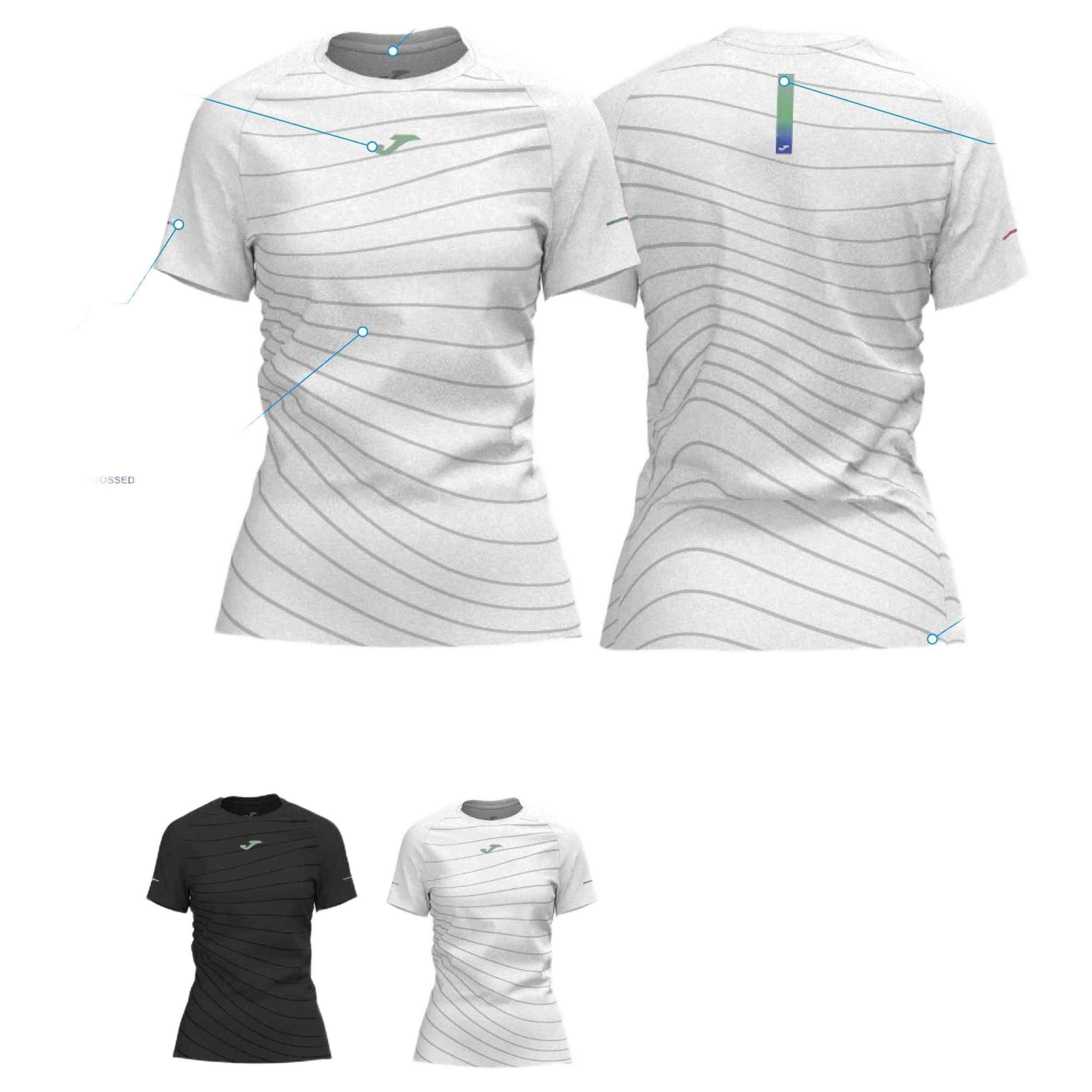 T-shirt Joma modelo 902348.200 para crianças unissex 3/5