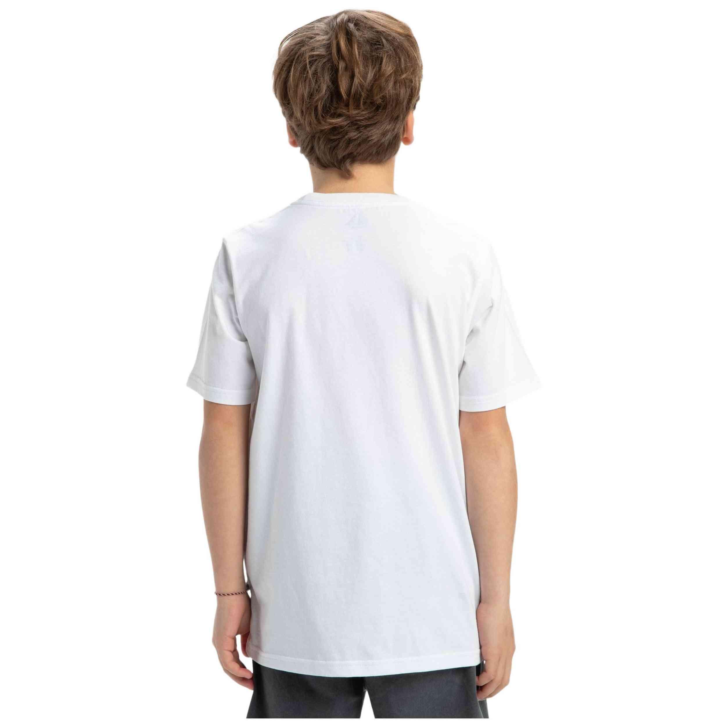 Maglia a maniche corte Quiksilver modello EQBZT04848-WBB0 per ragazzi 5/5