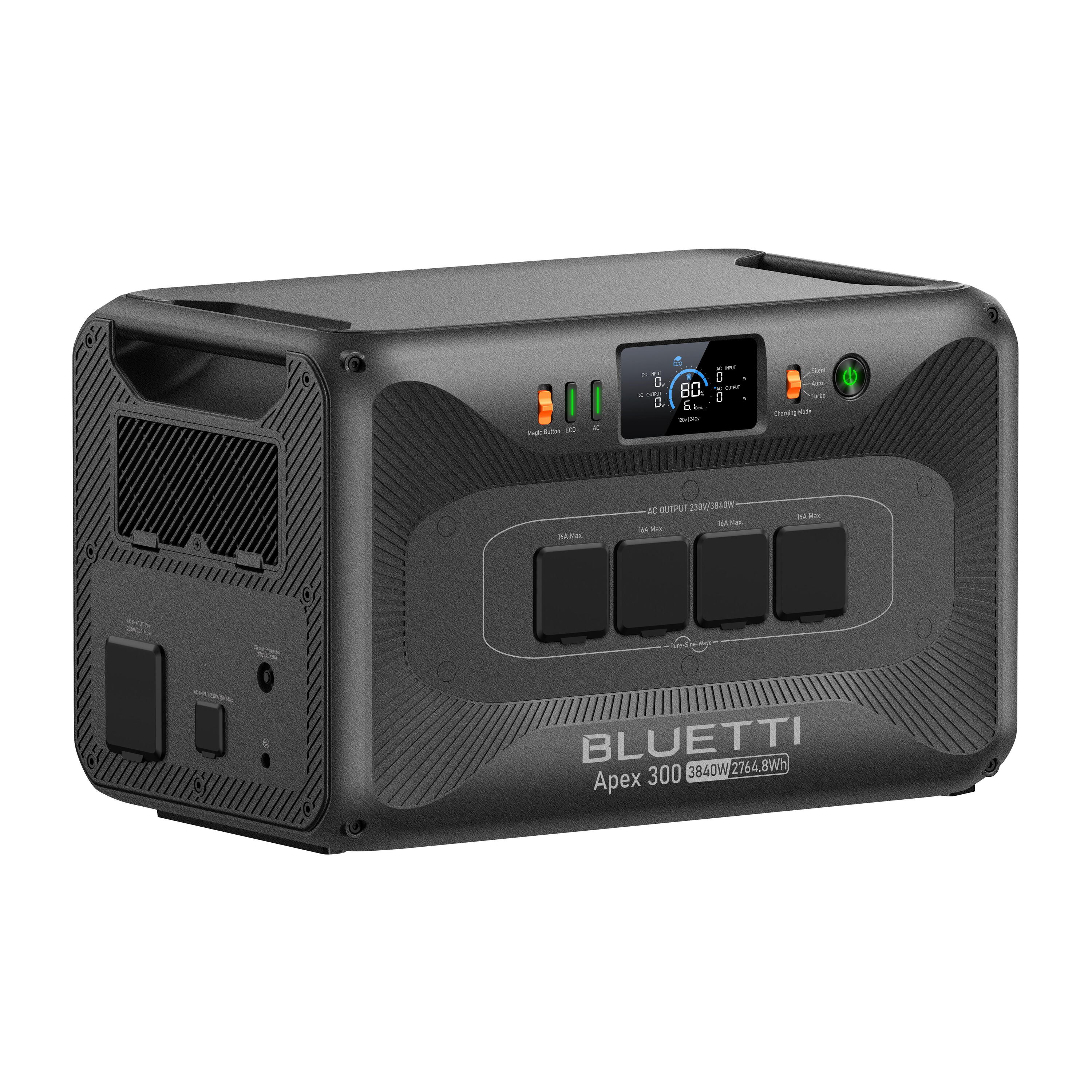 Estação de energia BLUETTI Apex 300 (AC380) - 4x3840 W, 2,76 kWh 3/7