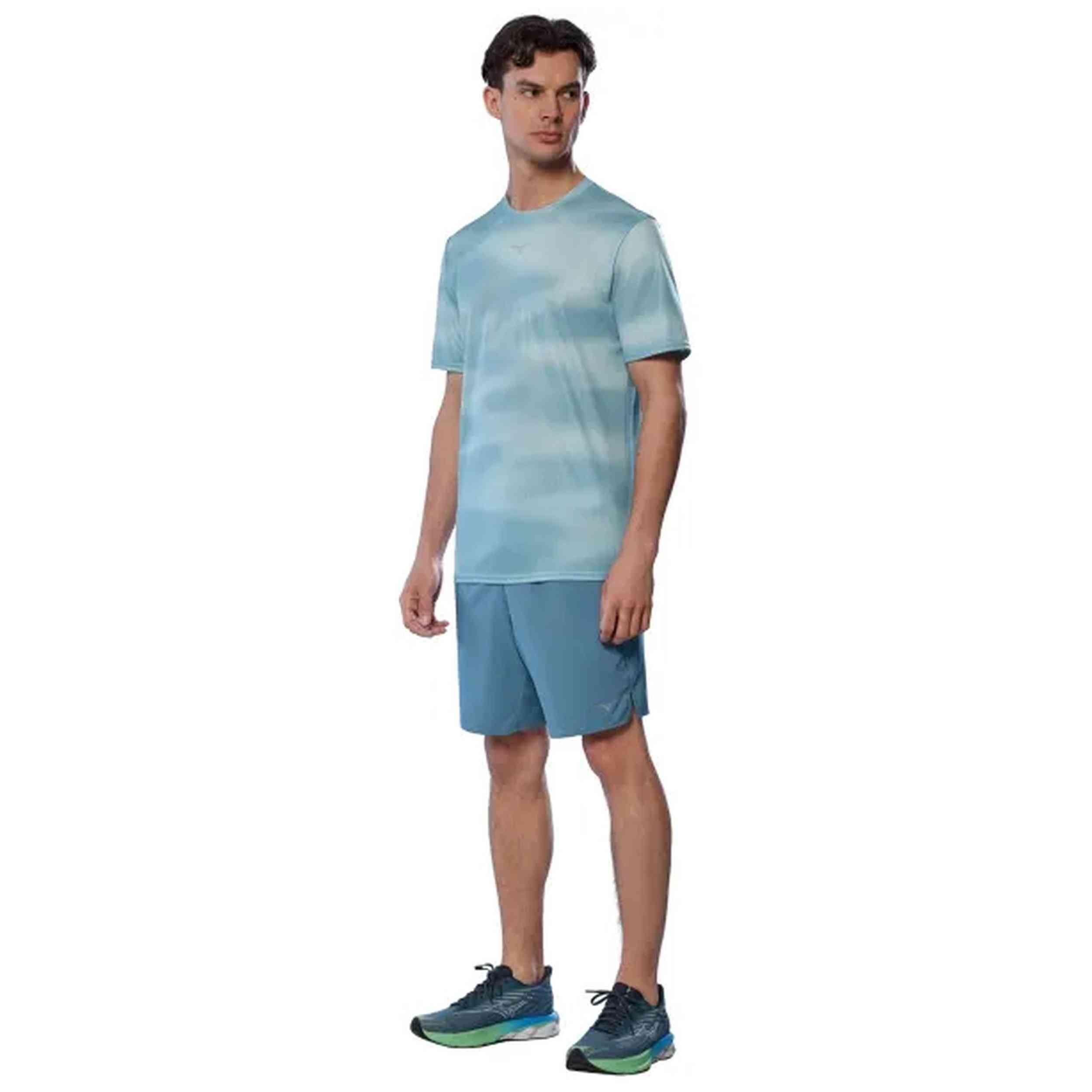 Maglia a maniche corte Mizuno modello J2GAC010-04 per uomini 3/5