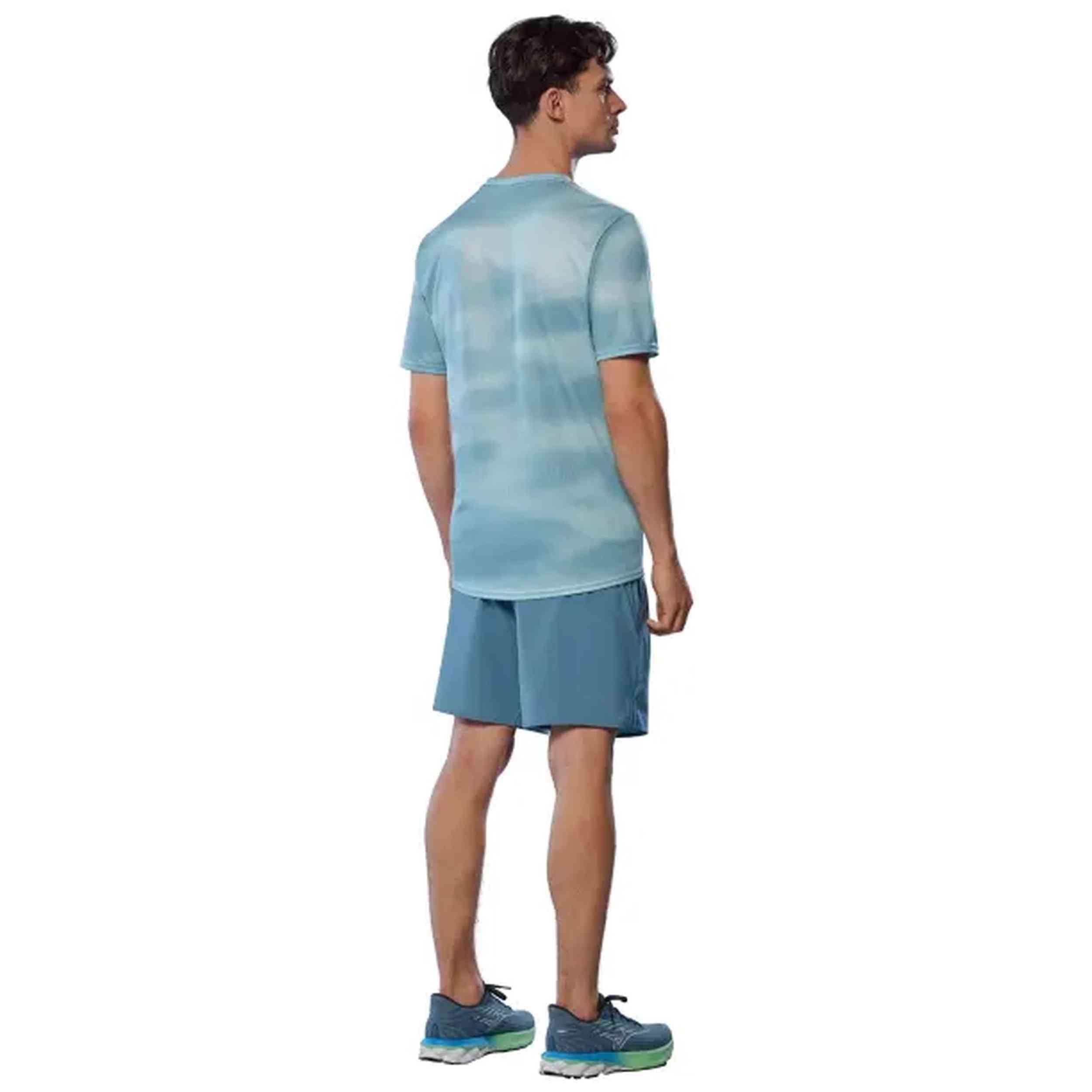 Maglia a maniche corte Mizuno modello J2GAC010-04 per uomini 4/5
