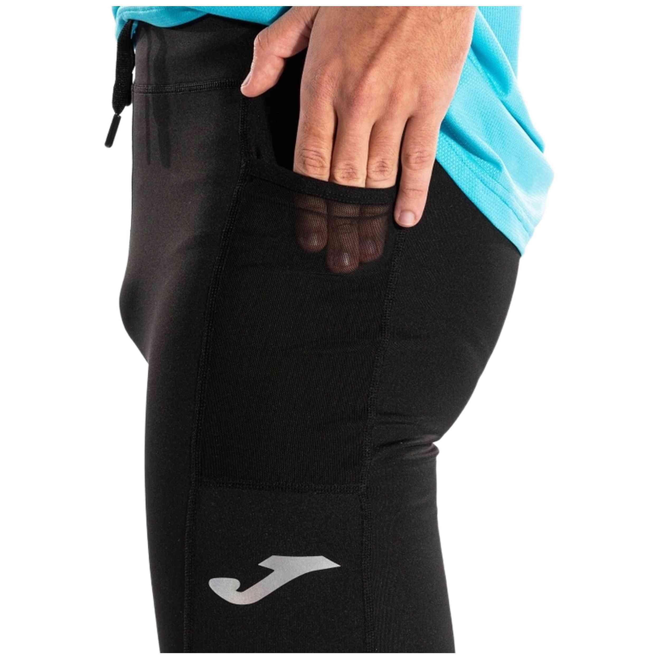 JOMA Leggings Curtas Running Homem Joma Elite X Inmerse Preto