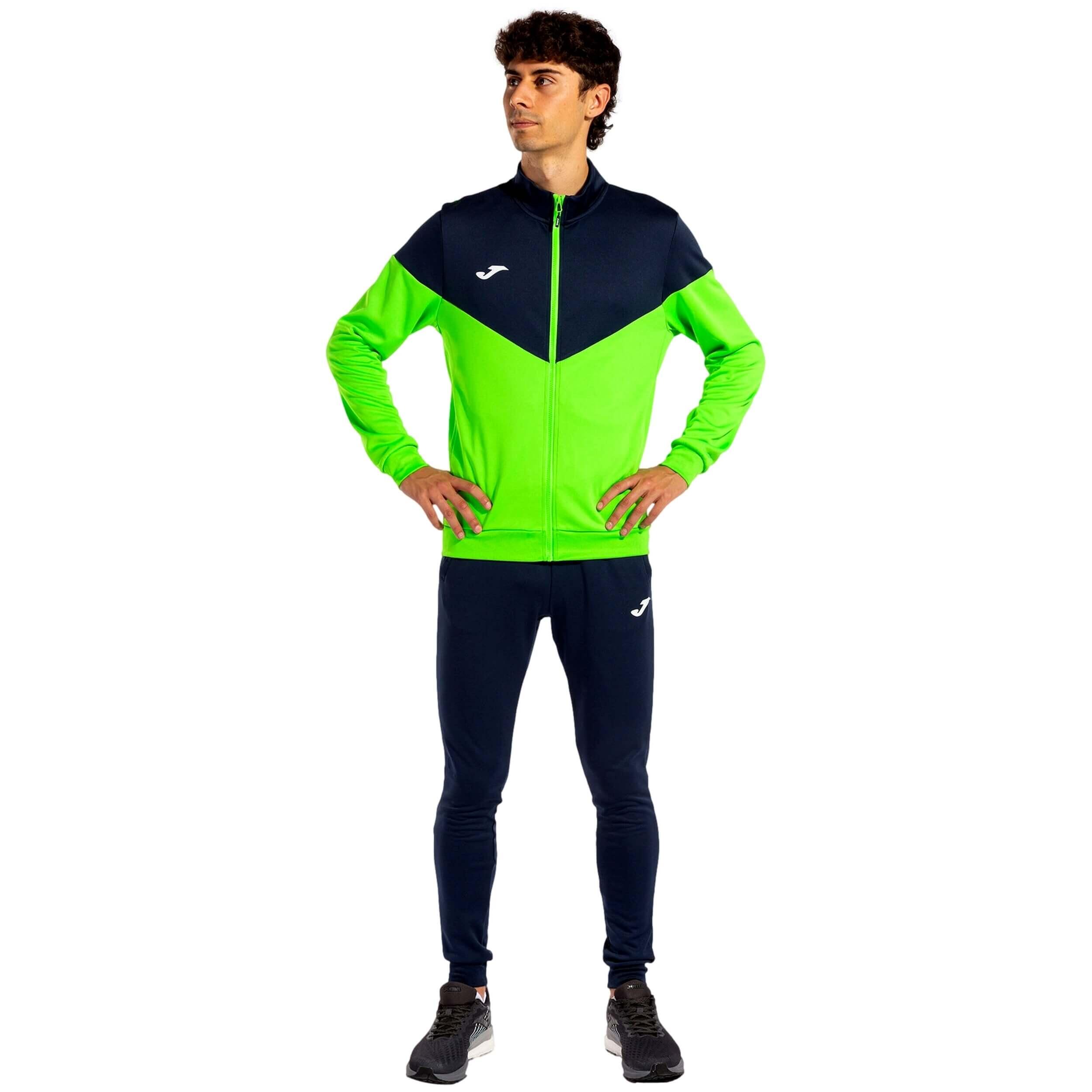 Fato De Treino Futebol Criança Joma Oxford Verde Fluor 2/5