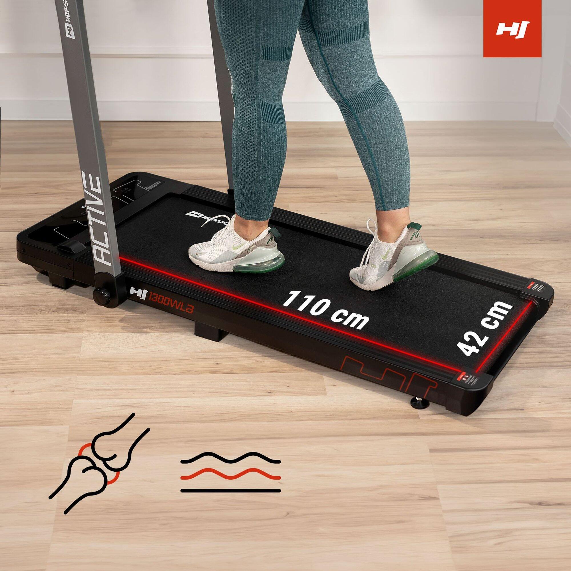 Běžecký pás Active do 120kg, 1,5HP 3/7