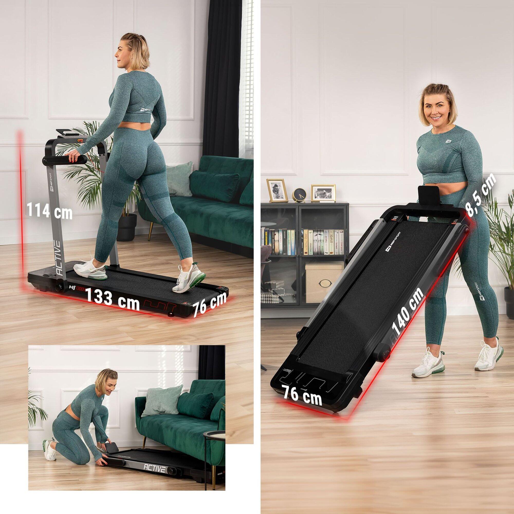 Běžecký pás Active do 120kg, 1,5HP 6/7